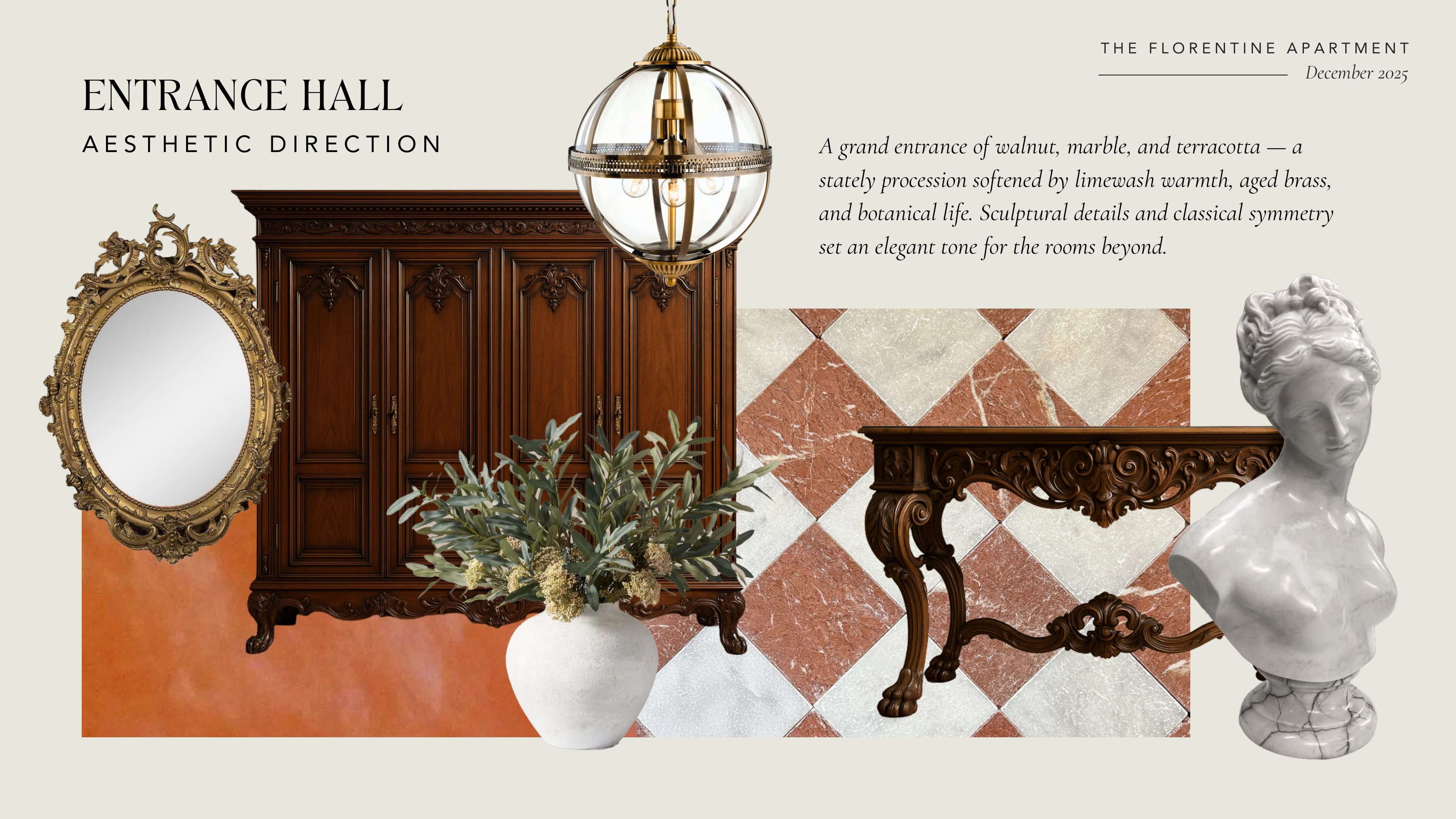 Entrance Hall moodboard