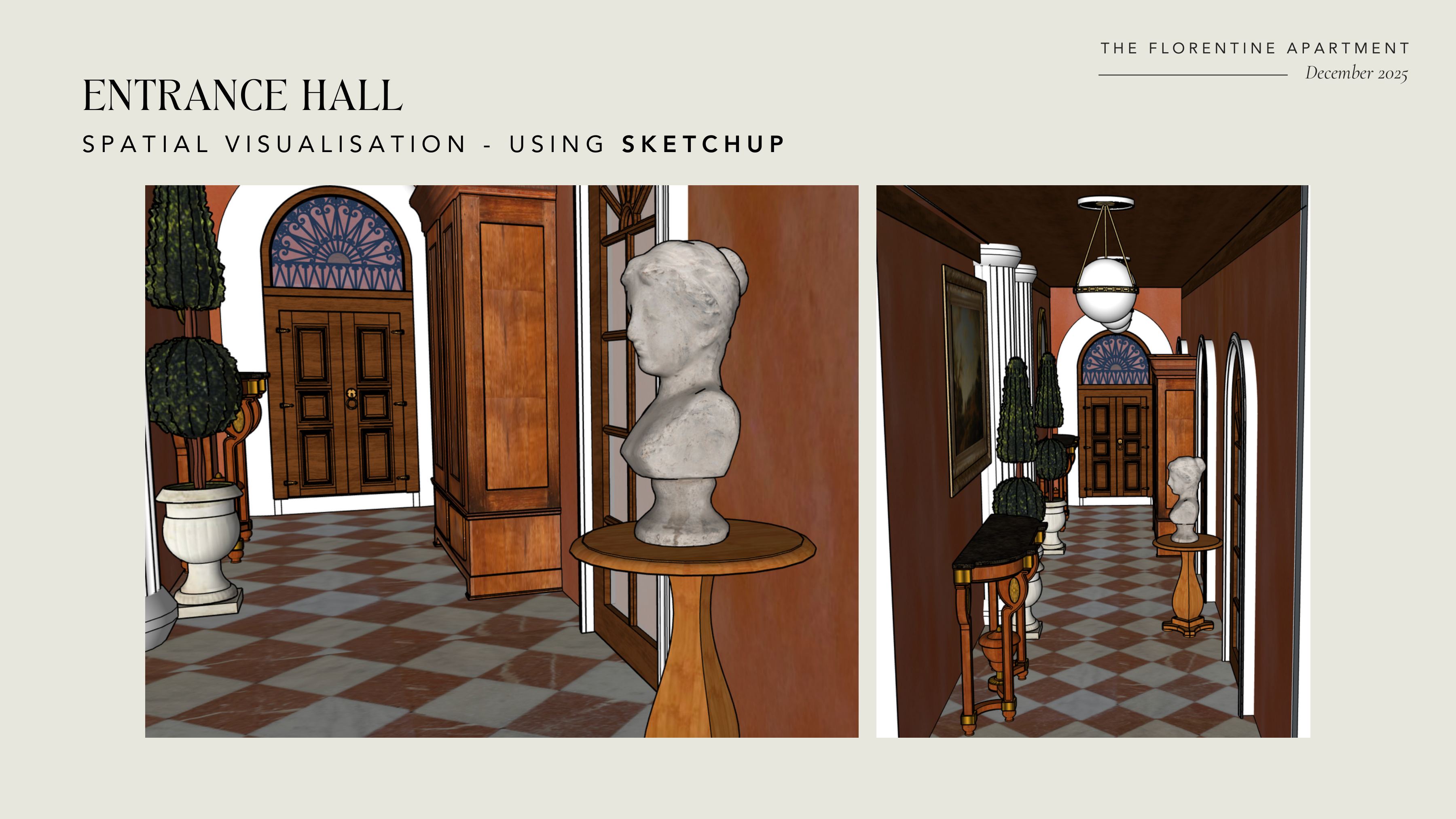 Entrance Hall spatial drawing