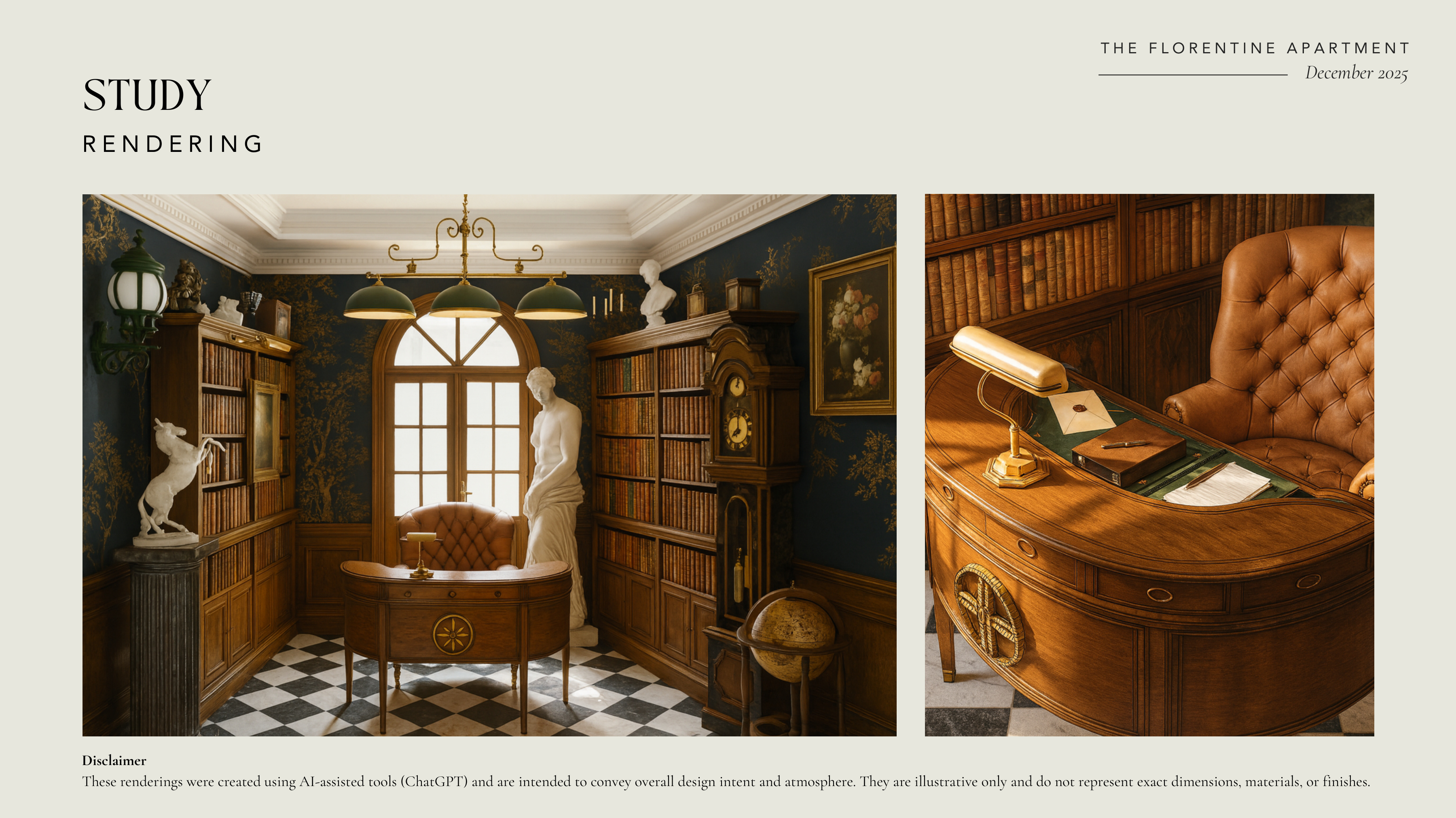 Study renderings