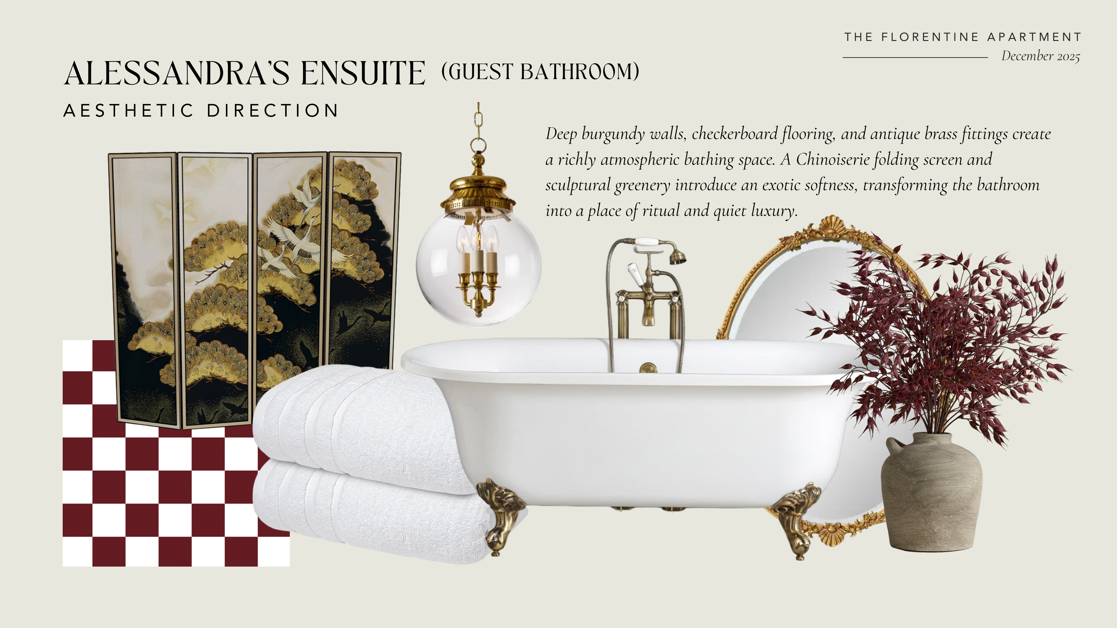Alessandra's Ensuite moodboard