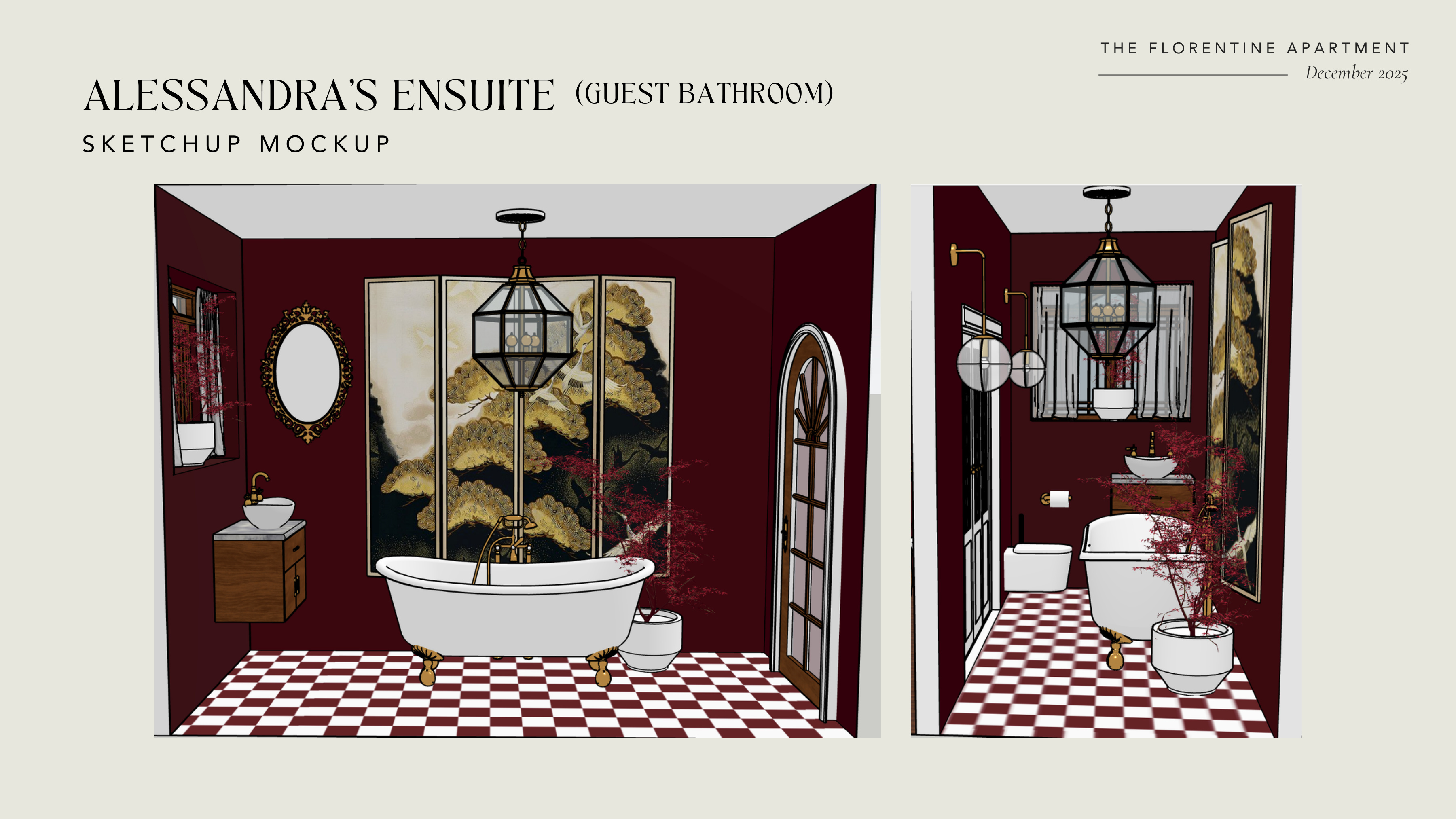 Alessandra's Ensuite SketchUp