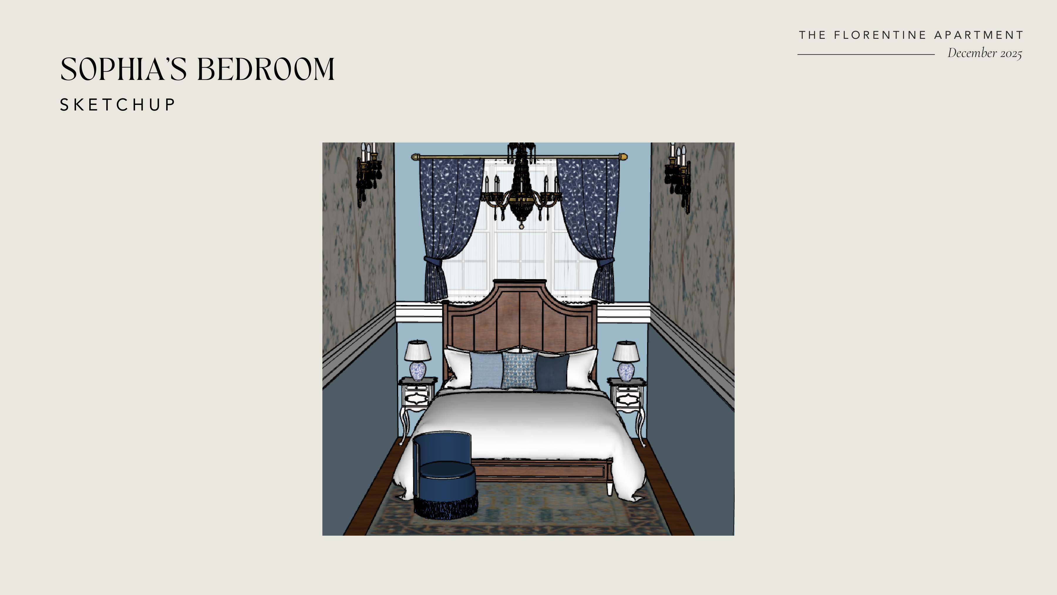 Sofia's Bedroom SketchUp