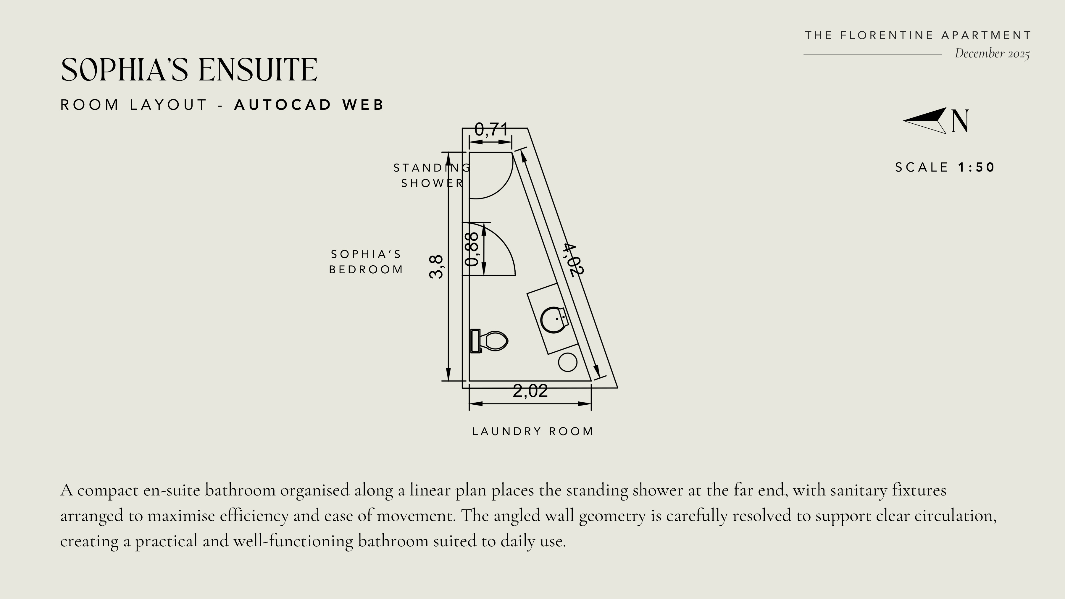 Sofia's Ensuite floor plan